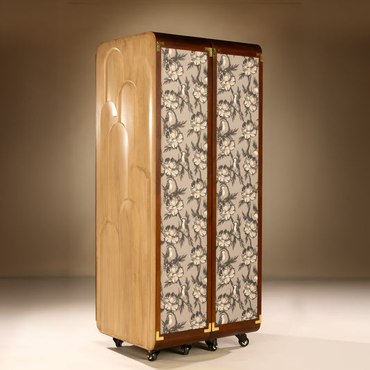 Arcadian Elegance Wardrobe Trunk - By Home of Chirmi