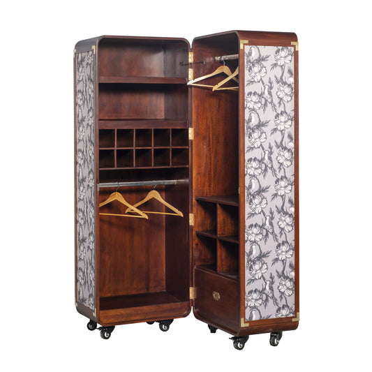 Arcadian Elegance Wardrobe Trunk - By Home of Chirmi